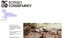 Desktop Screenshot of borneoconservancy.org